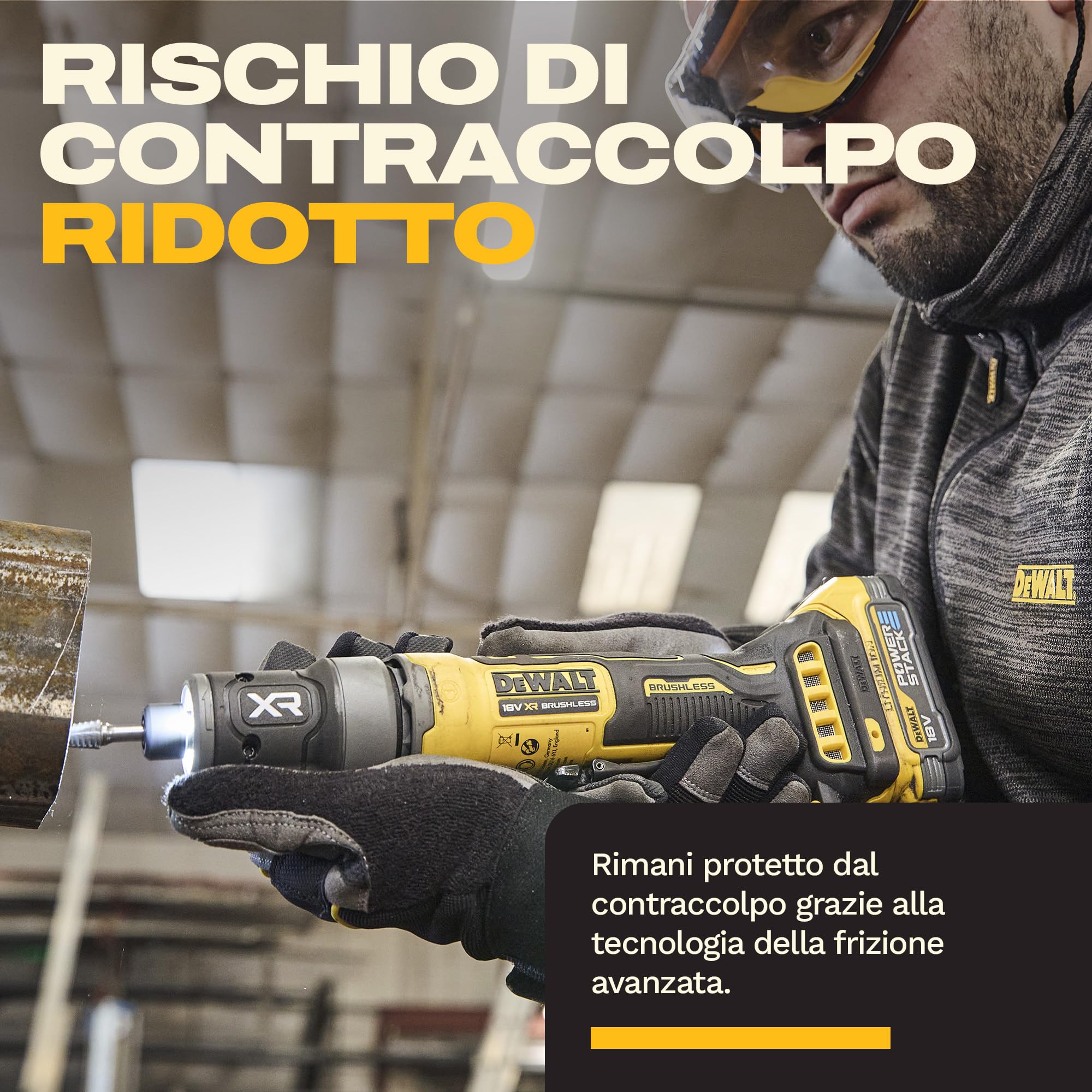 dewalt-dcg420n-xj-smerigliatrice-compatta-in-linea-brushless-18v-xr-solo-utensil image 3