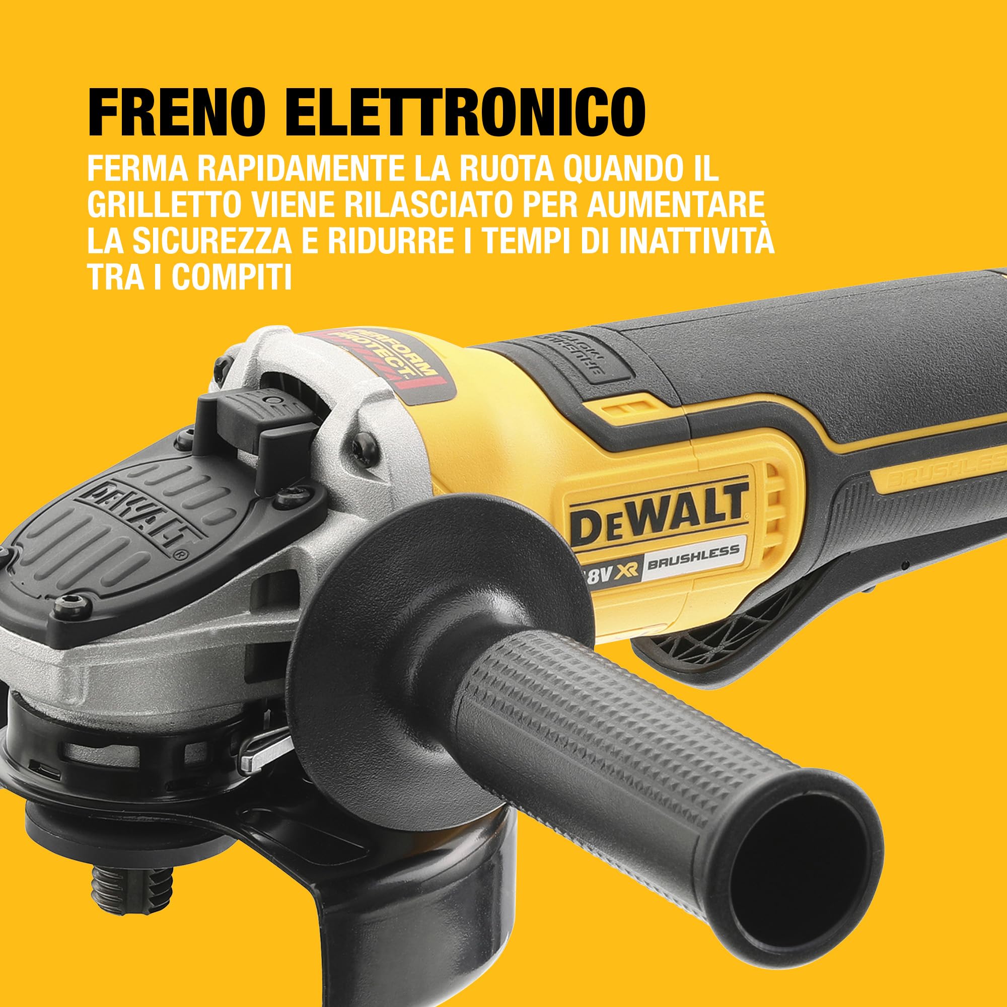dewalt-dcg406nt-xj-smerigliatrice-angolare-a-batteria-18v-xr-brushless-125mm-con image 3