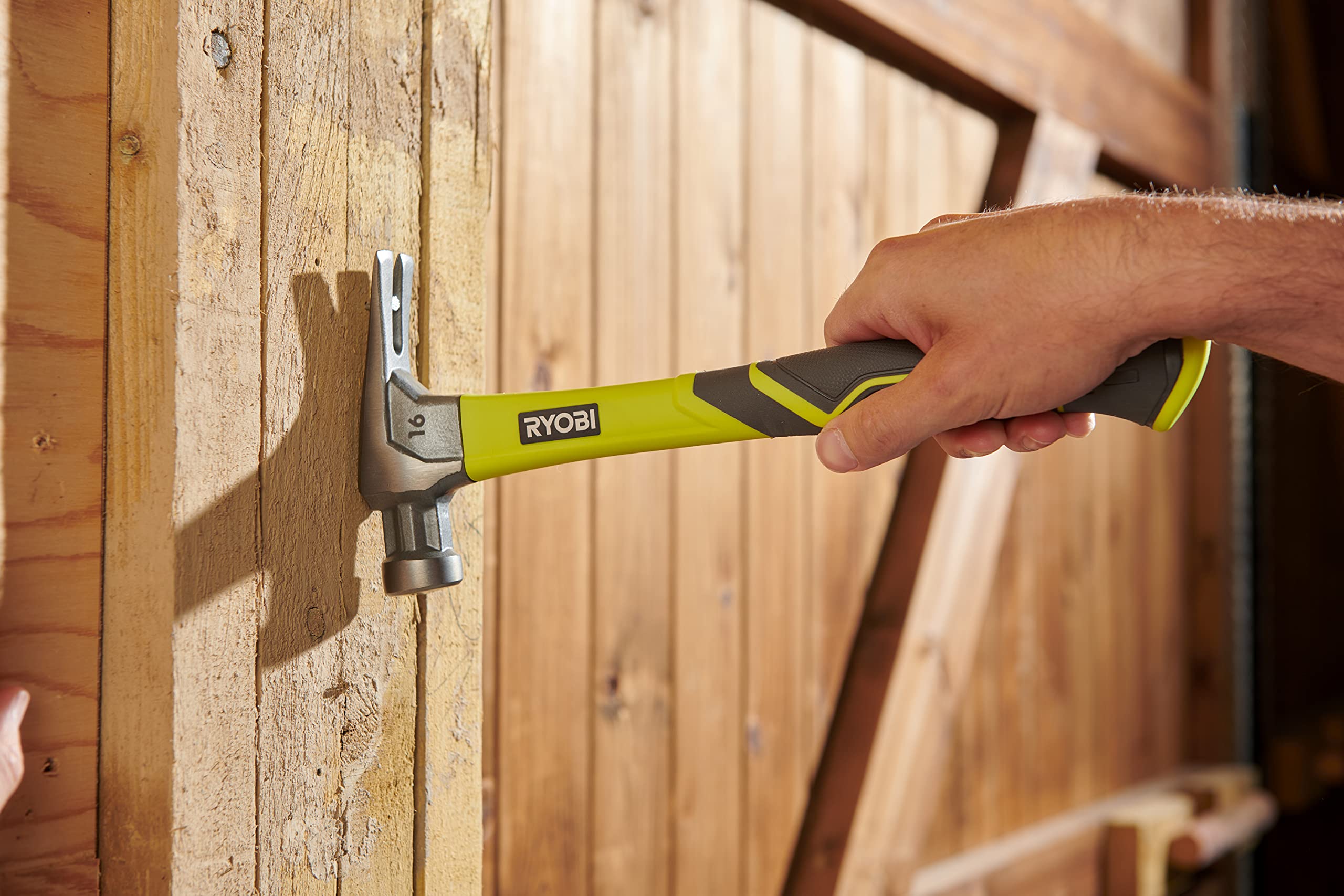 ryobi-rh16fss-martello-da-carpentiere-453-g-con-impugnatura-in-fibra-di-vetro-go image 5