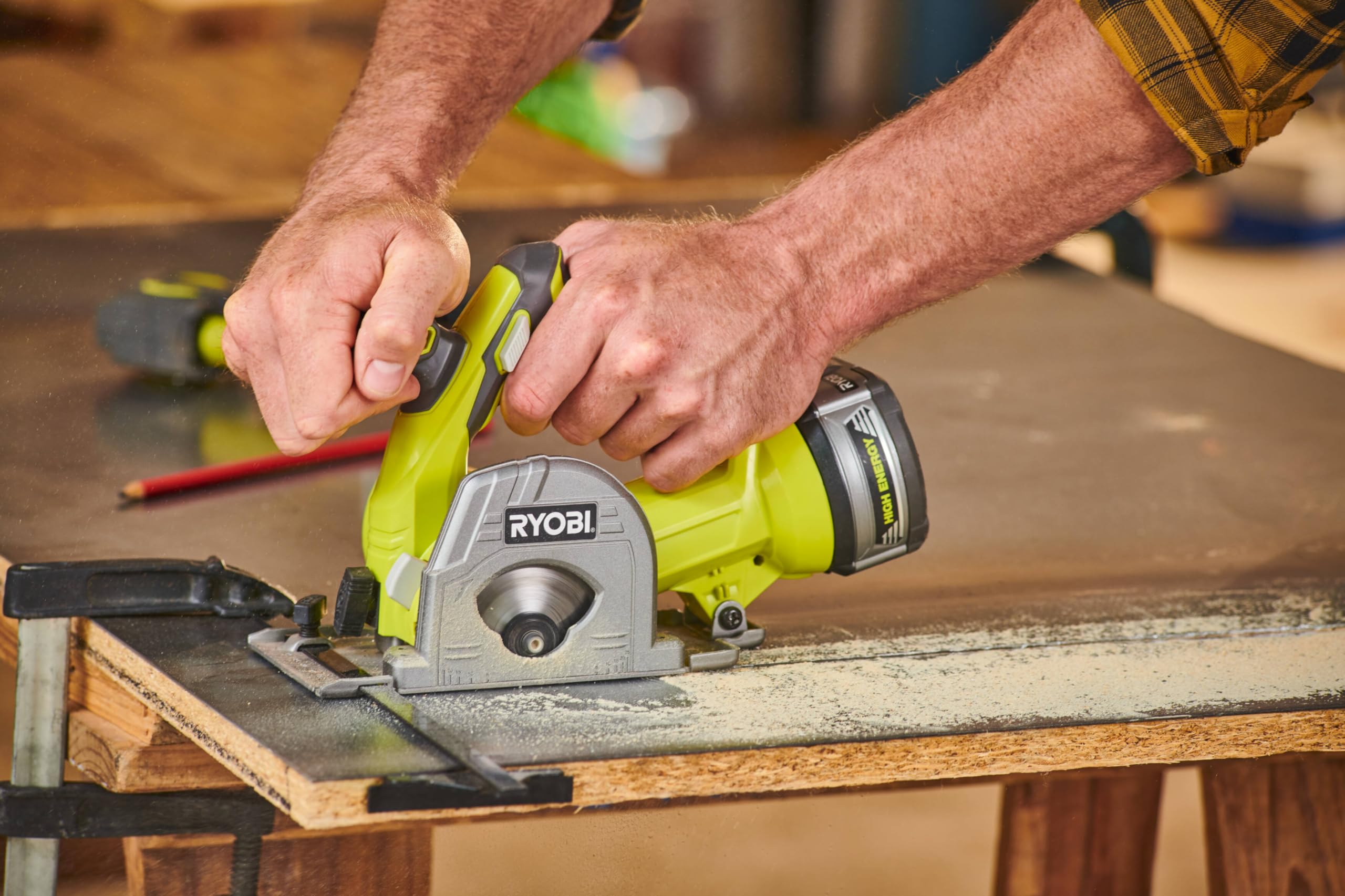 ryobi-r18mms-120s-sega-multimateriale-18v-one-85-mm-con-batteria-2-0-ah-e-carica image 2