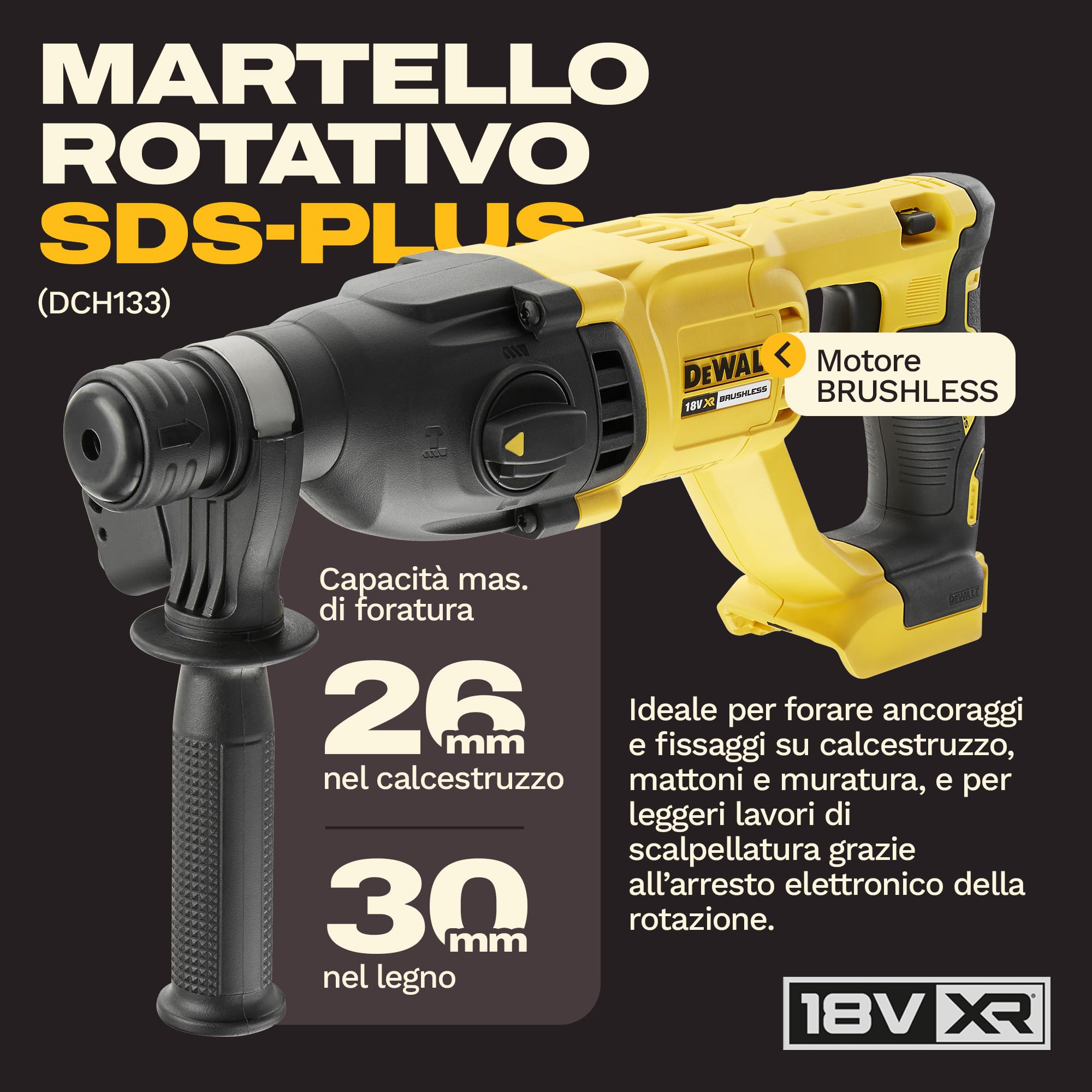dewalt-dck424m3-qw-kit-combo-18v-4-utensili-brushless-con-3-batterie-4ah-xr image 4