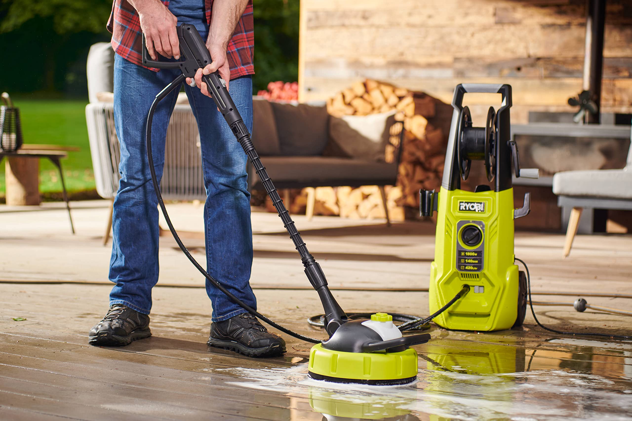 ryobi-ry140pwa-p-idropulitrice-elettrica-1800w-con-pressione-140-bar-e-portata-4 image 4