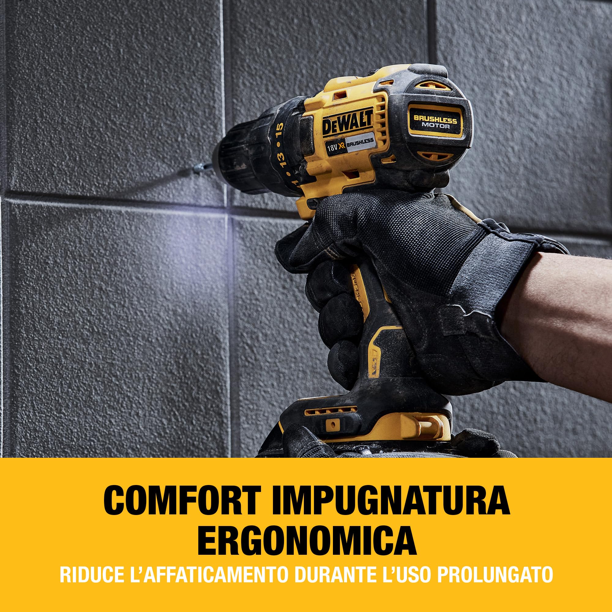dewalt-dcd777s2t-qw-trapano-avvitatore-compatto-xr-18v-brushless-con-2-batterie- image 8
