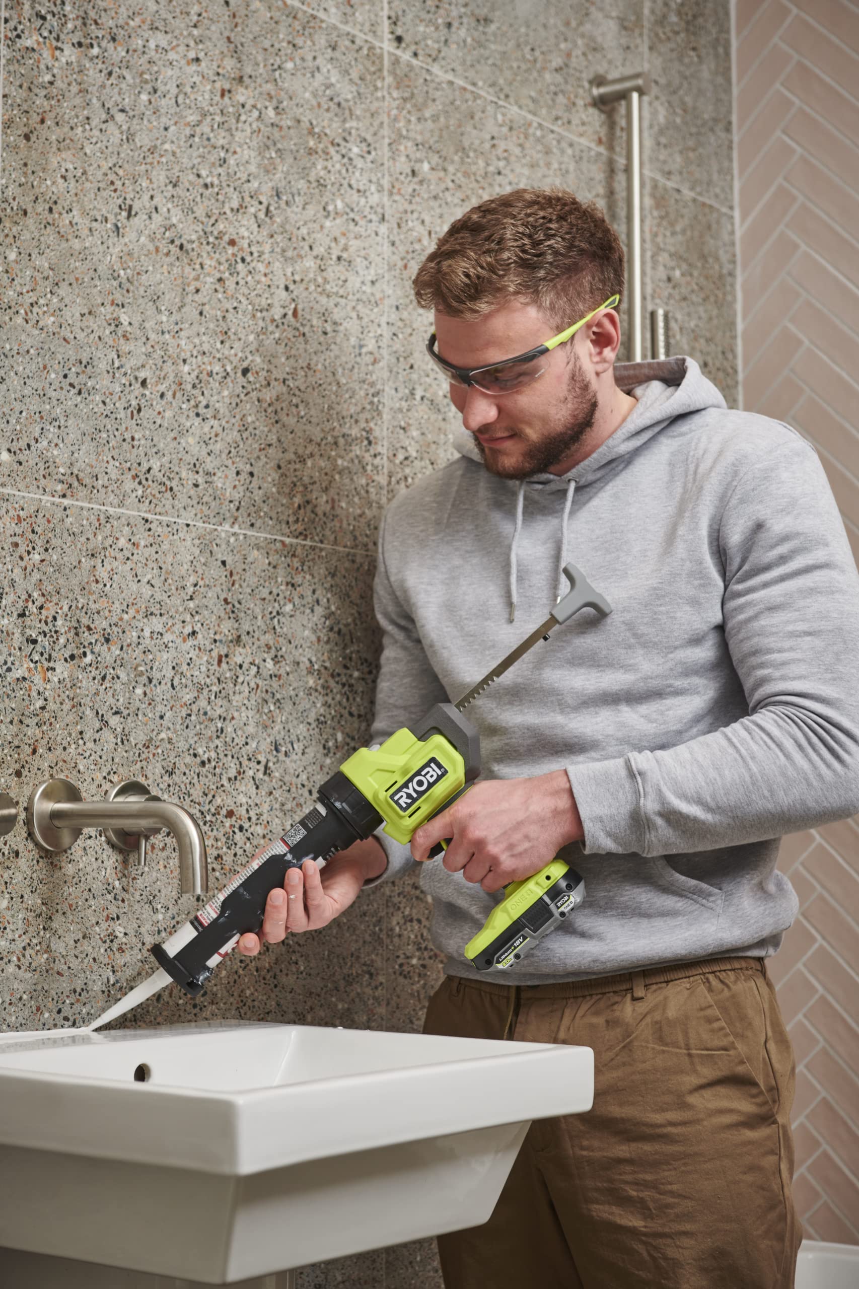 ryobi-rcg18-0-pistola-per-cartucce-silicone-18v-one-con-6-velocit-225-kg-2-225-n image 6