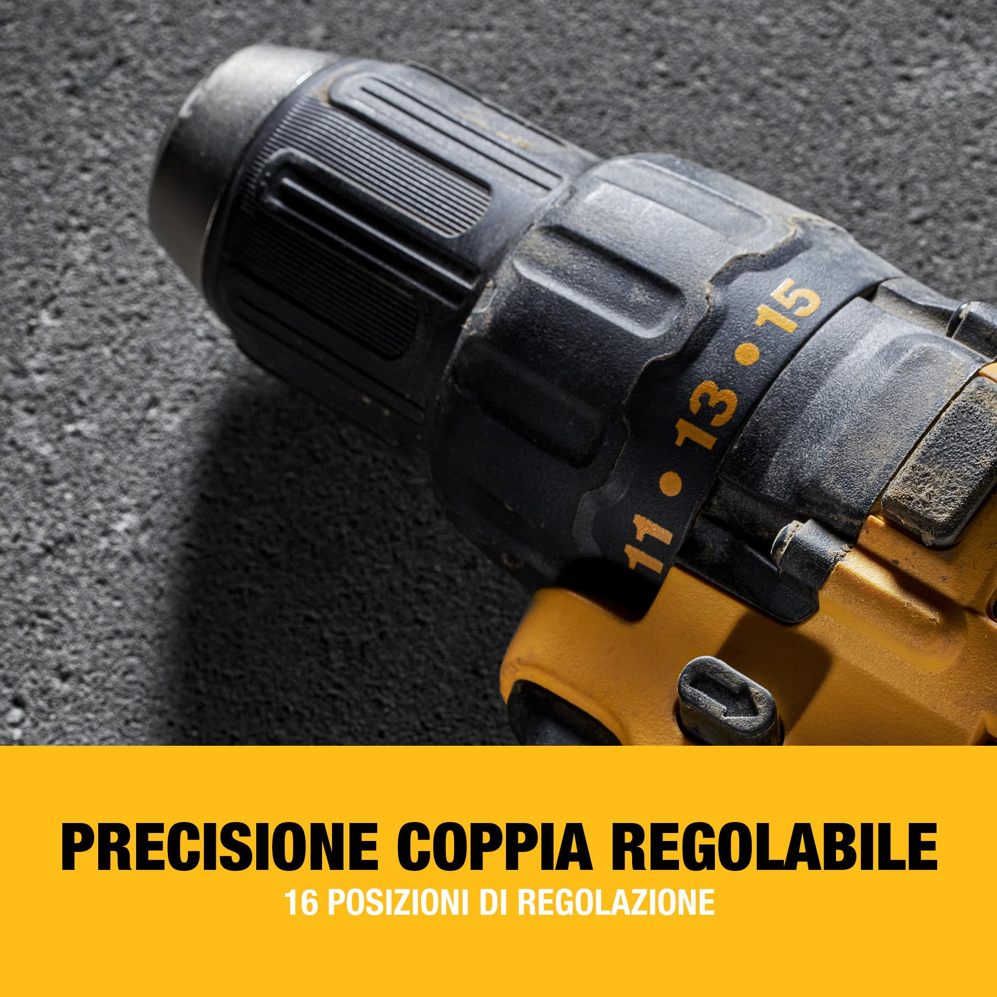 dewalt-dcd777s2t-qw-trapano-avvitatore-compatto-xr-18v-brushless-con-2-batterie- image 4
