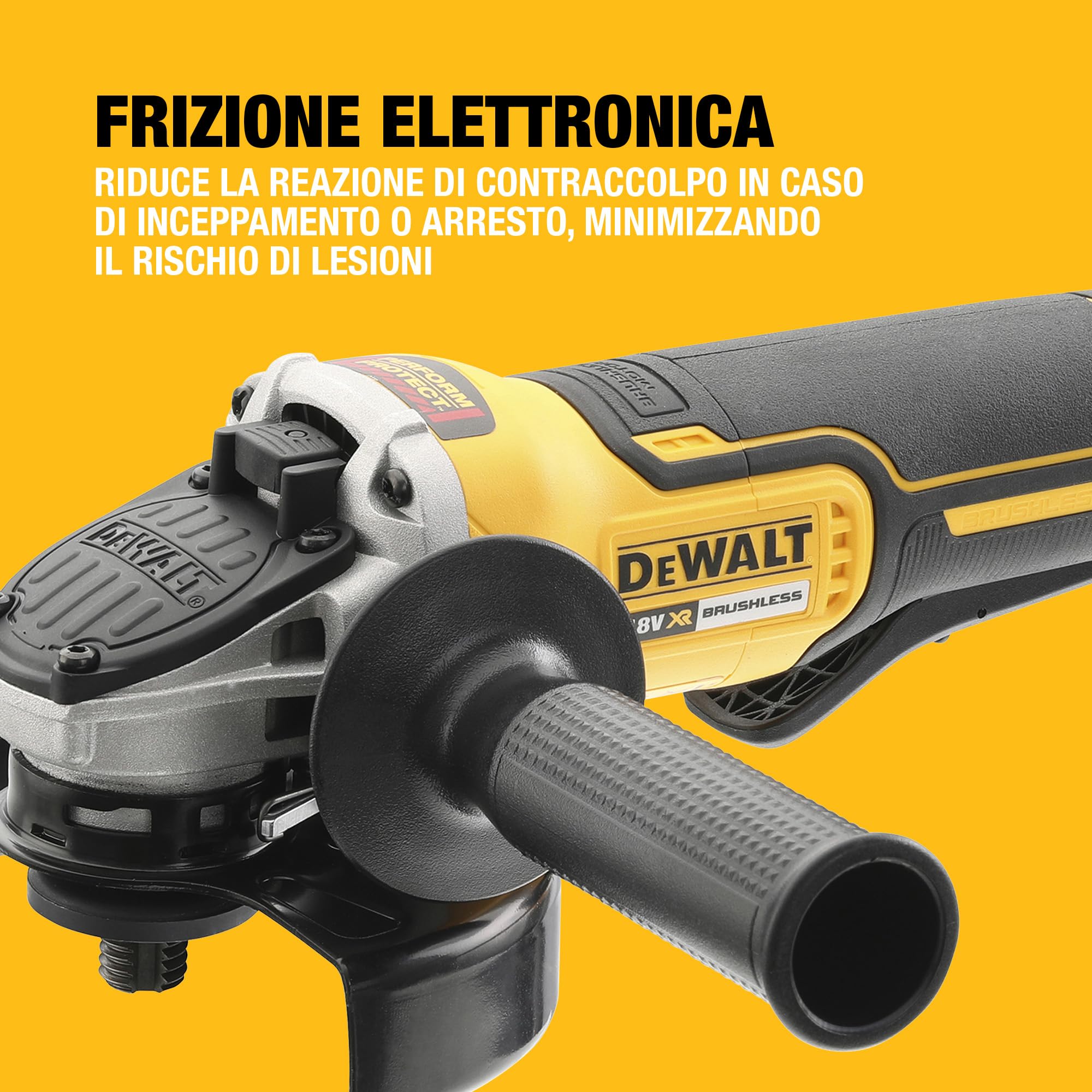 dewalt-dcg406nt-xj-smerigliatrice-angolare-a-batteria-18v-xr-brushless-125mm-con image 4