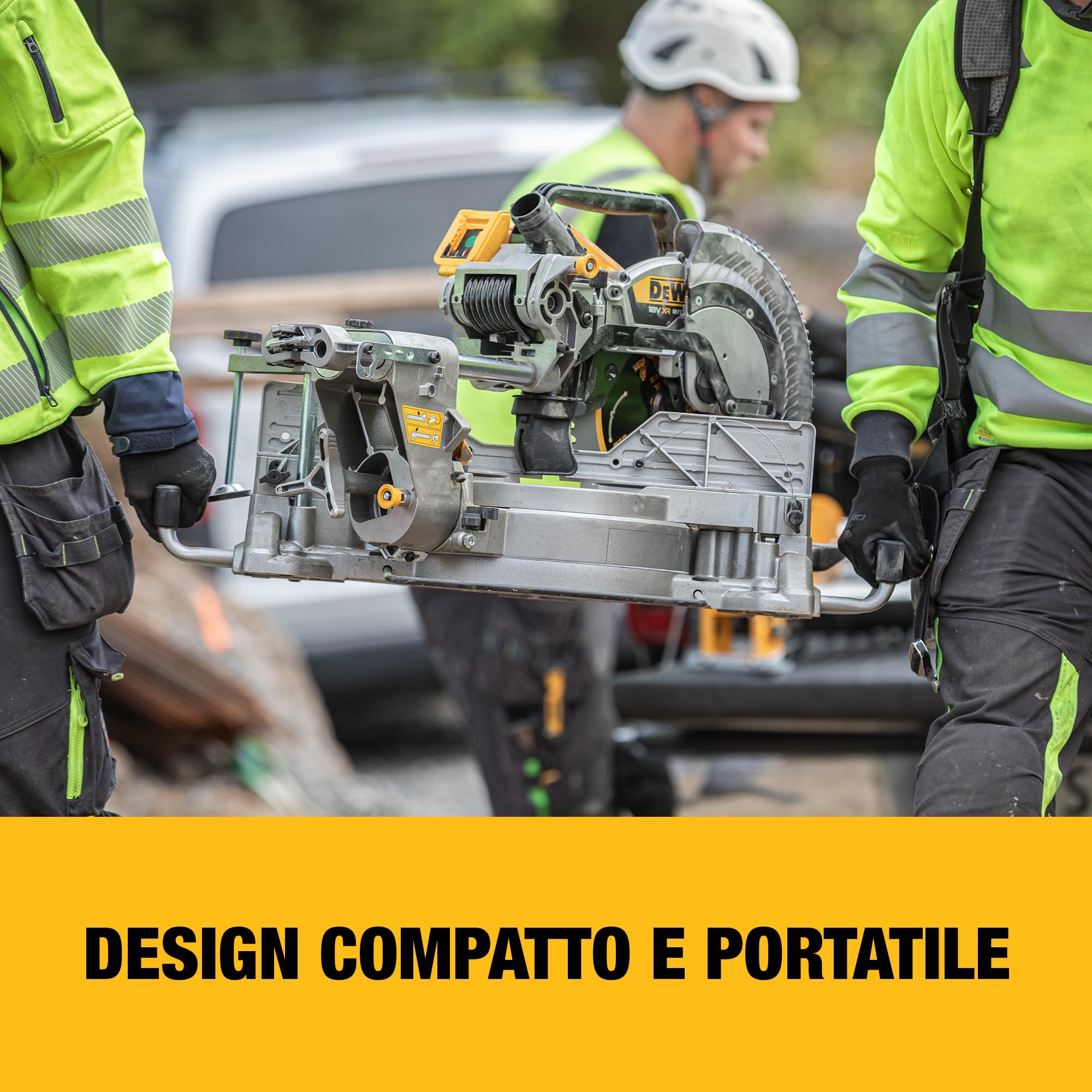 dewalt-dcs782n-xj-troncatrice-radiale-18v-xr-da-305-mm-motore-brushless-solo-ute image 5