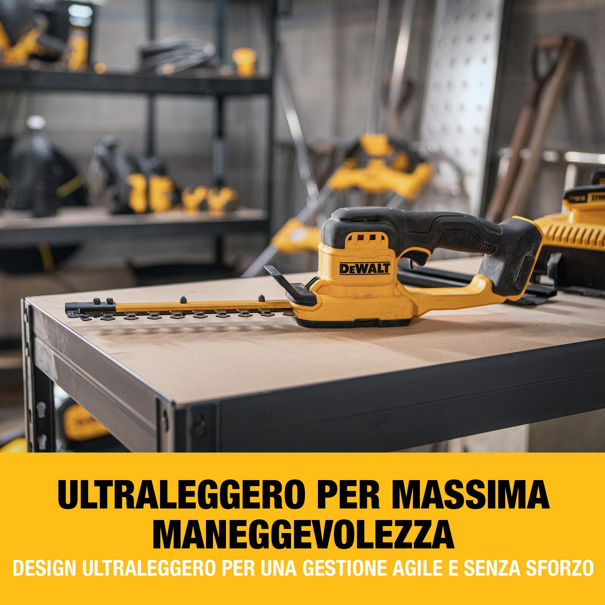 dewalt-dcmht520n-xj-tagliasiepi-compatto-a-batteria-18v-xr-con-lama-20-cm-taglia image 6