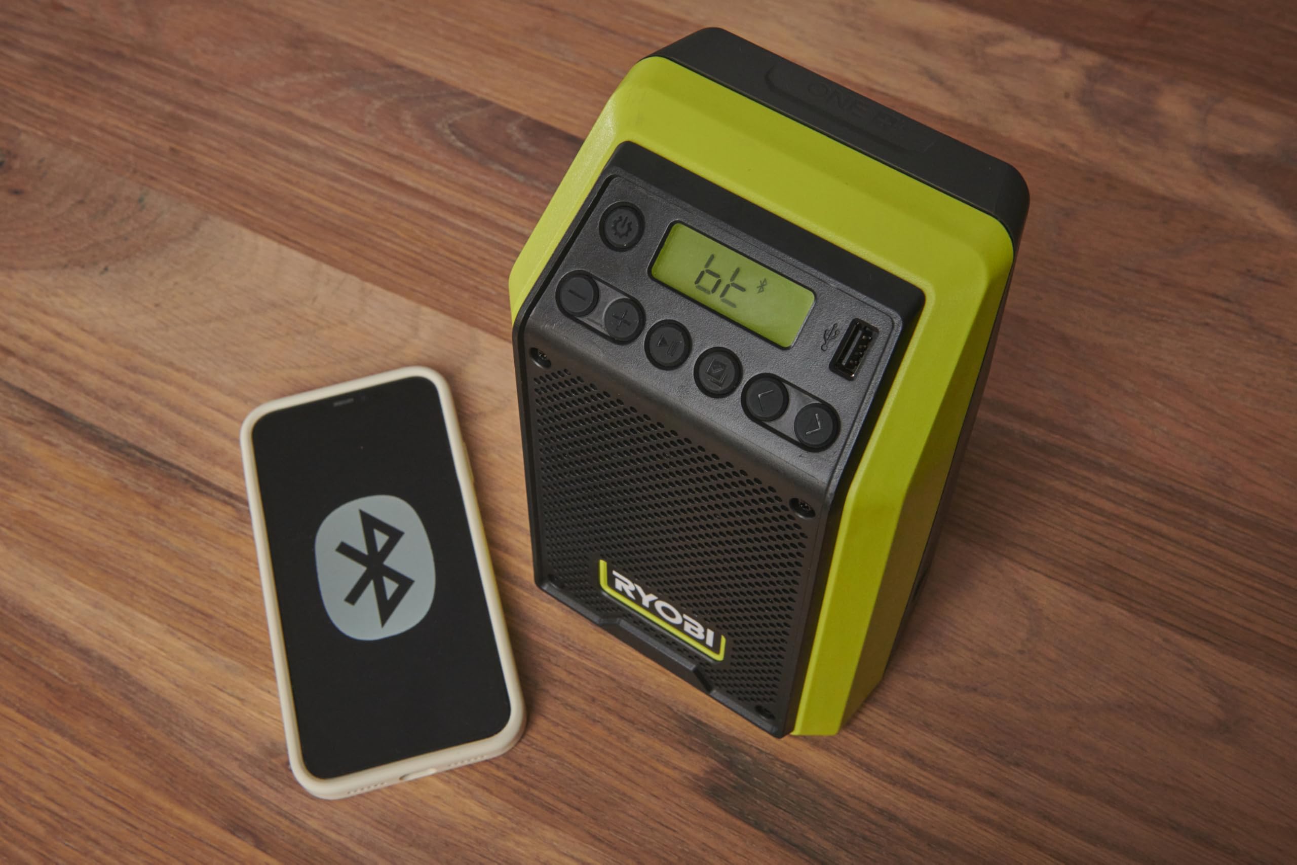 ryobi-rrdab18-0-radio-bluetooth-18v-one-dab-am-fm-con-speaker-10w-e-2-porte-usb- image 2