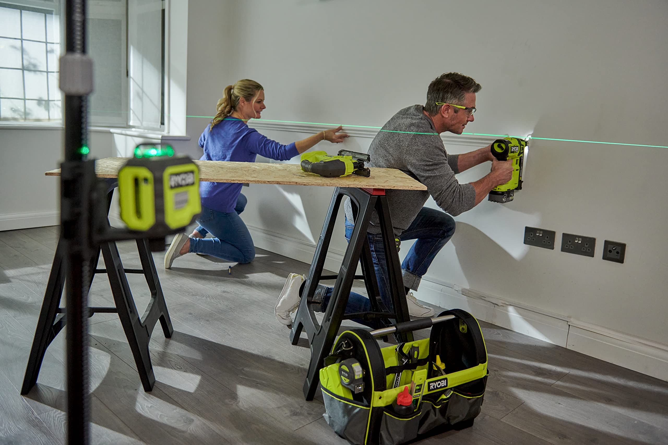 ryobi-rb360gll-livella-laser-360-verde-autolivellante-18v-one-batteria-non-inclu image 6