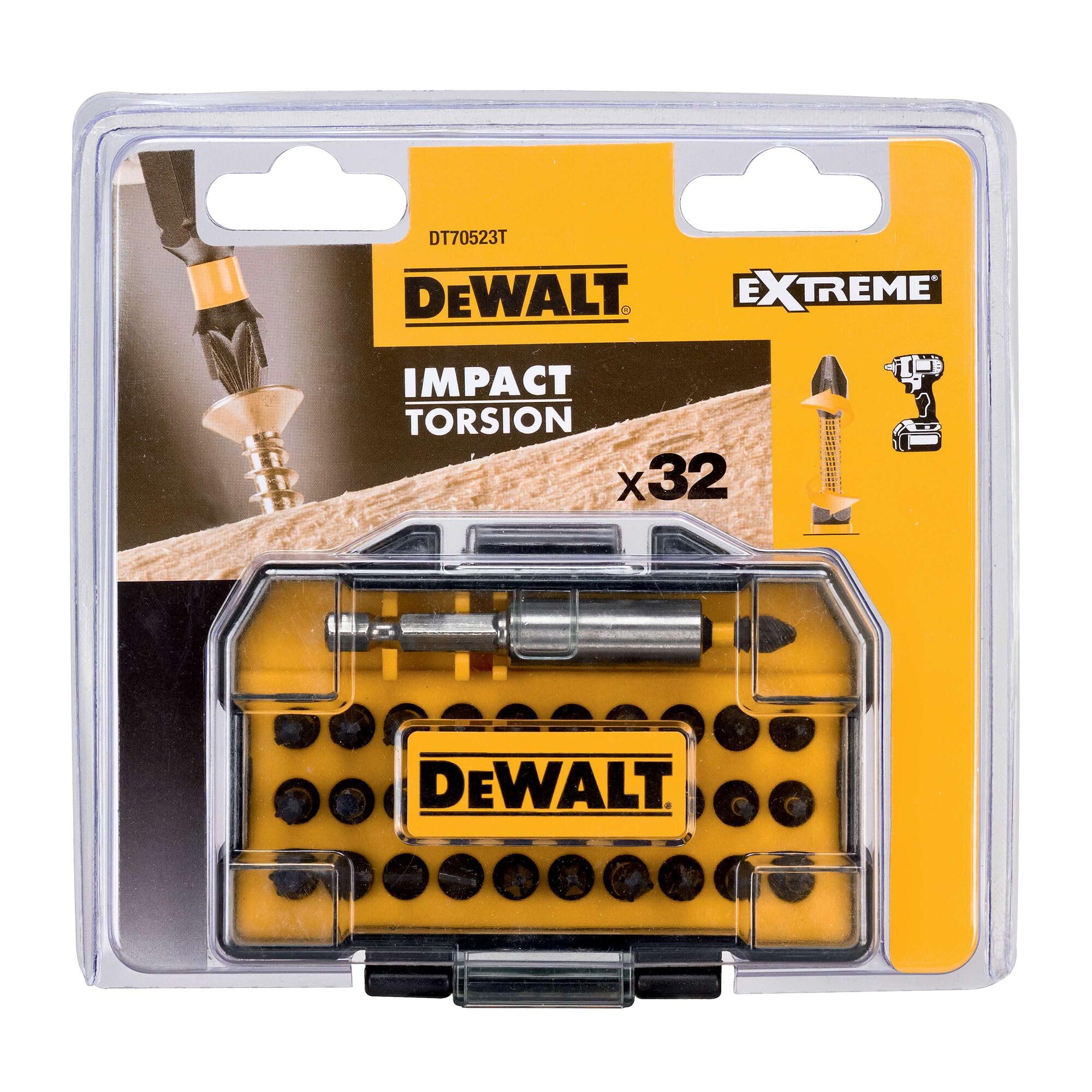 dewalt-dt70523t-qz-set-32-pezzi-inserti-impact-torsion-flextorq-25-mm-punte-per- image 2