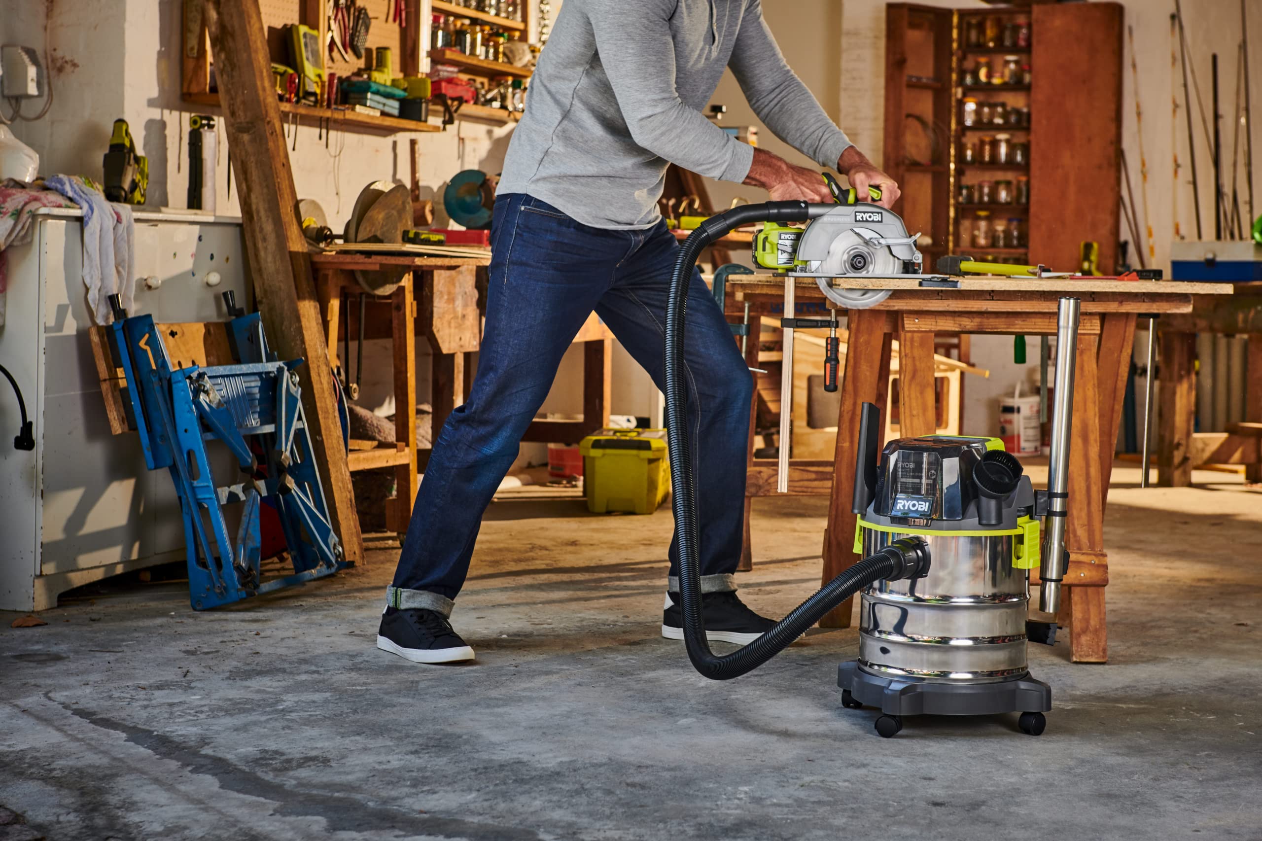 ryobi-ry18wdv-0-aspirapolvere-bidone-solidi-e-liquidi-18v-one-aspirazione-82-w-s image 4