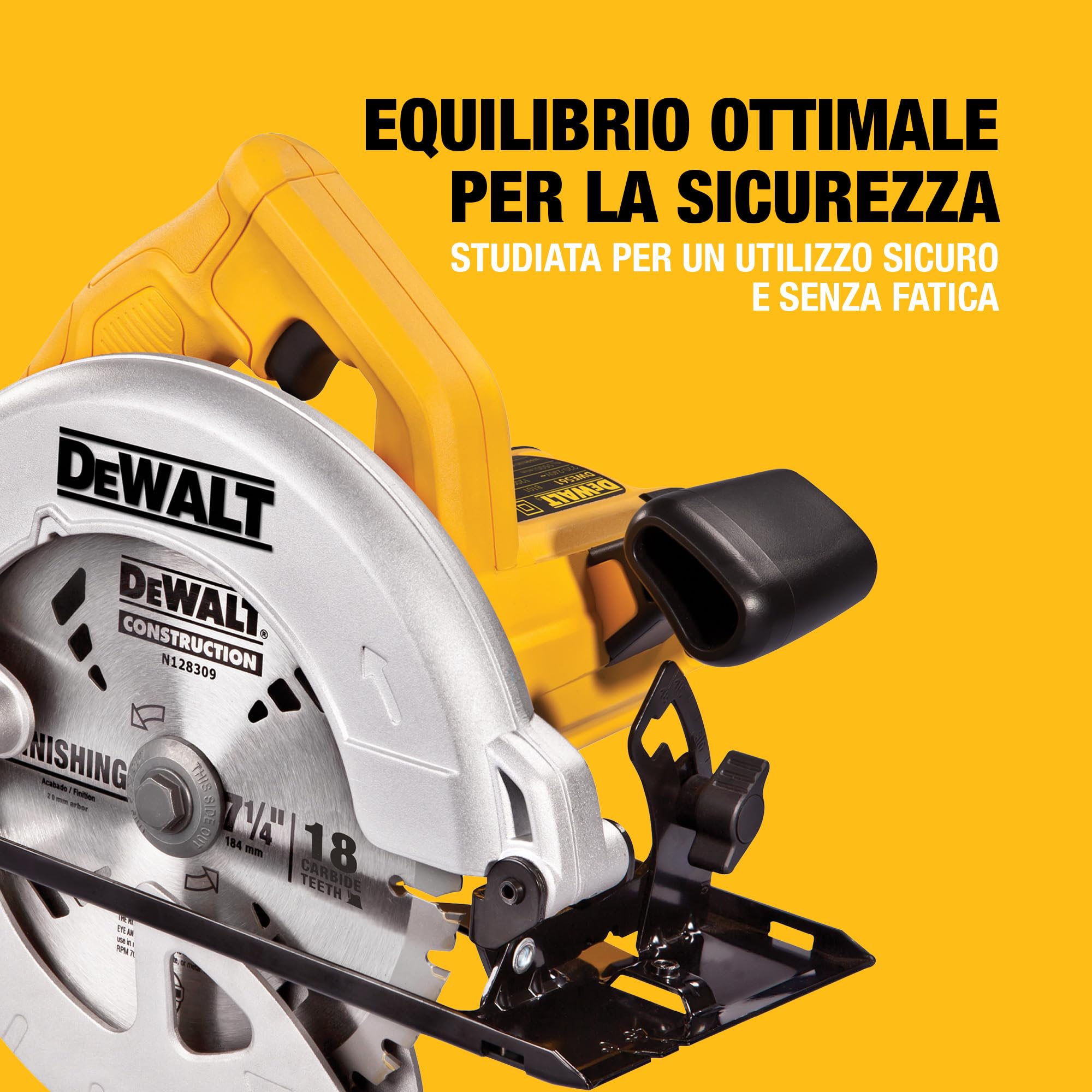 dewalt-dwe560-qs-sega-circolare-con-lama-184mm-motore-1350w-profondit-di-taglio- image 3