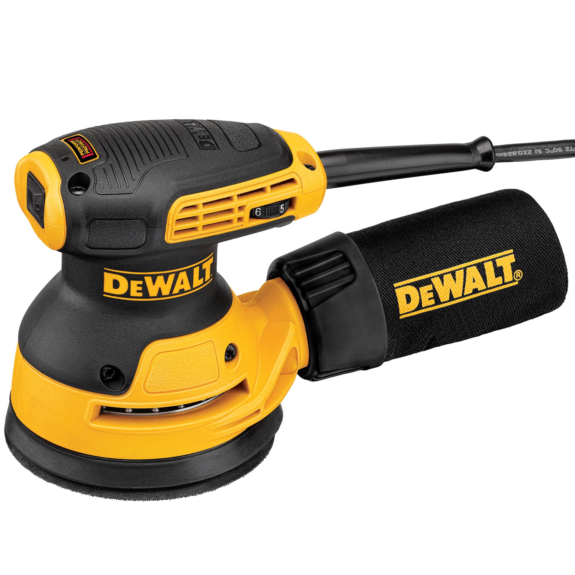 dewalt-dwe6423-qs-levigatrice-rotorbitale-125-mm-280-w-velocit-variabile-compati image 1