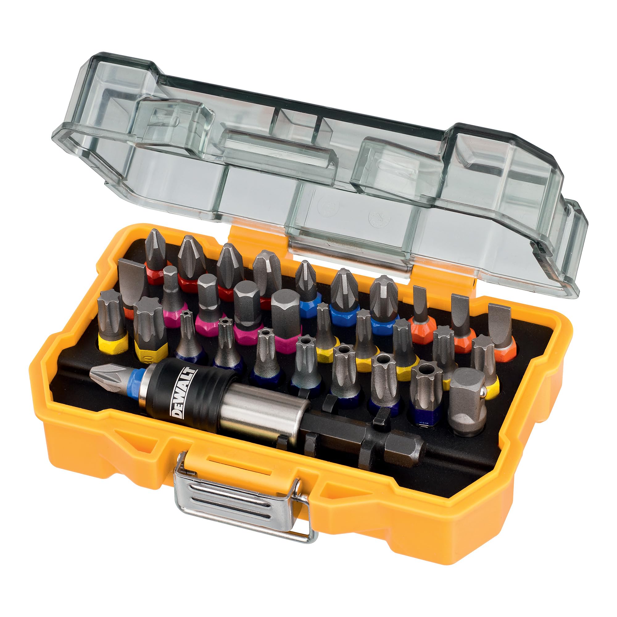dewalt-dt7969-qz-set-di-avvitamento-32-pezzi-da-25-mm-con-portapunte-a-bloccaggi image 1