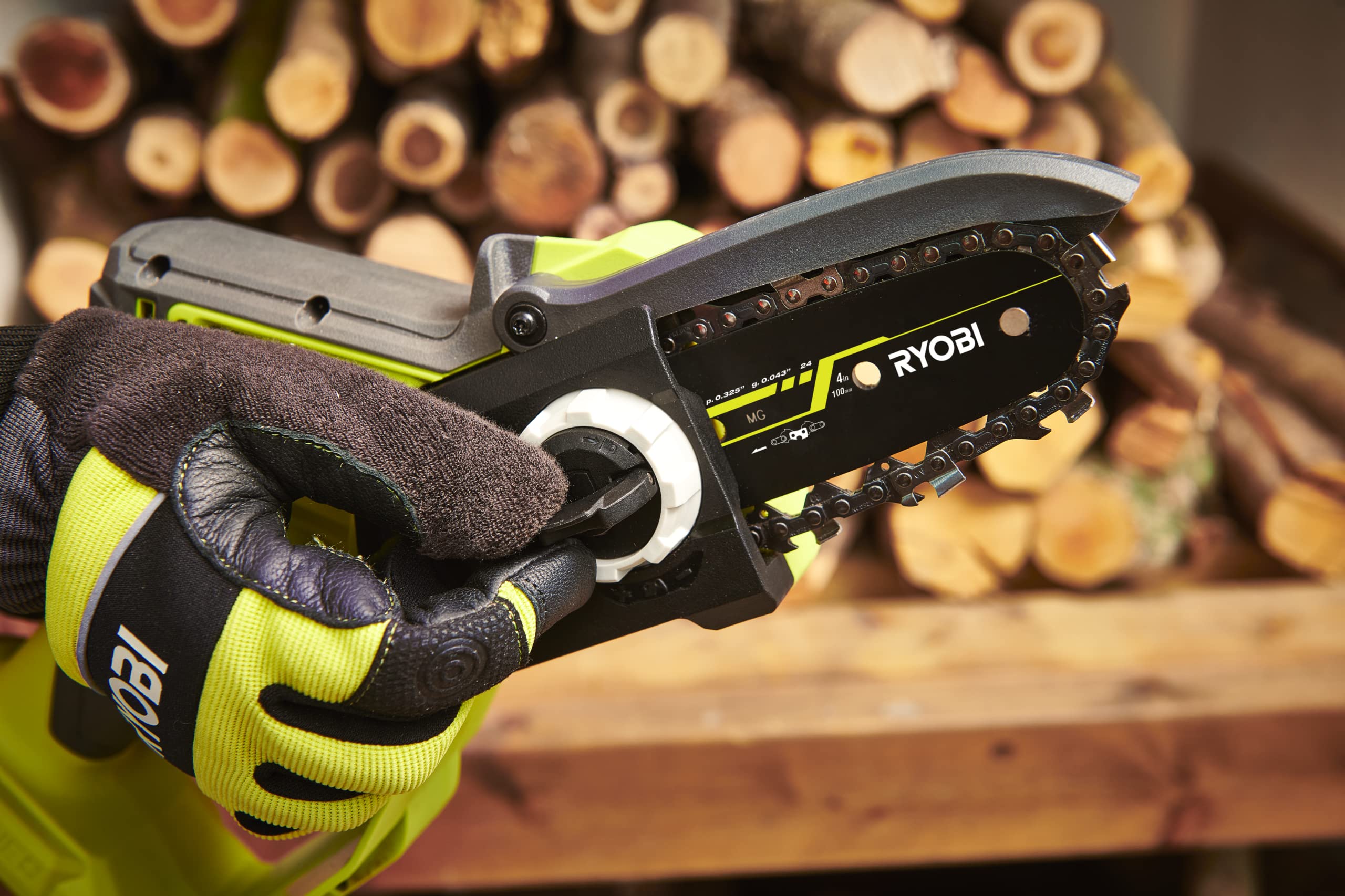 ryobi-ry18psx10a-120-elettrosega-da-potatura-a-batteria-18v-one-brushless-con-ba image 4