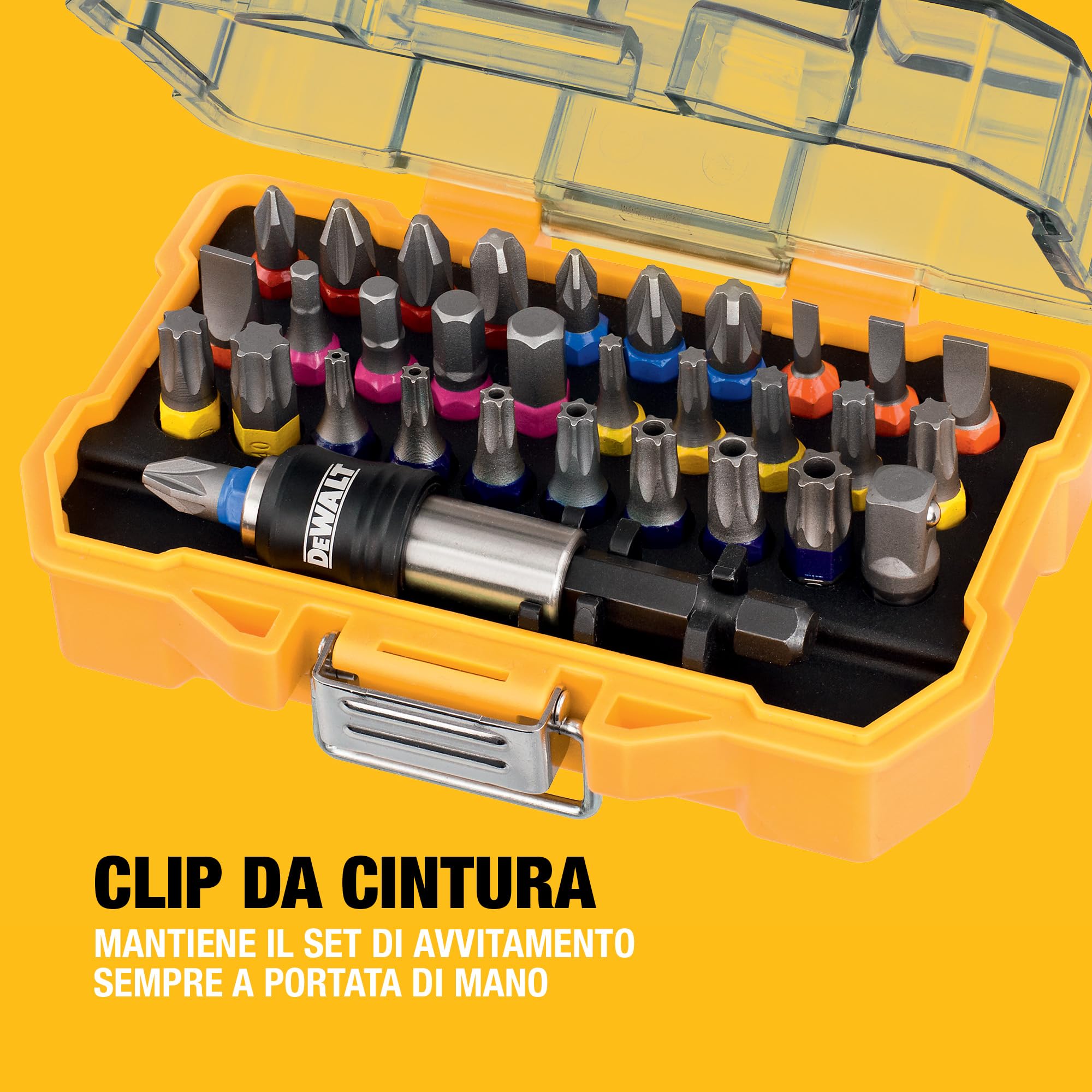 dewalt-dt7969-qz-set-di-avvitamento-32-pezzi-da-25-mm-con-portapunte-a-bloccaggi image 7