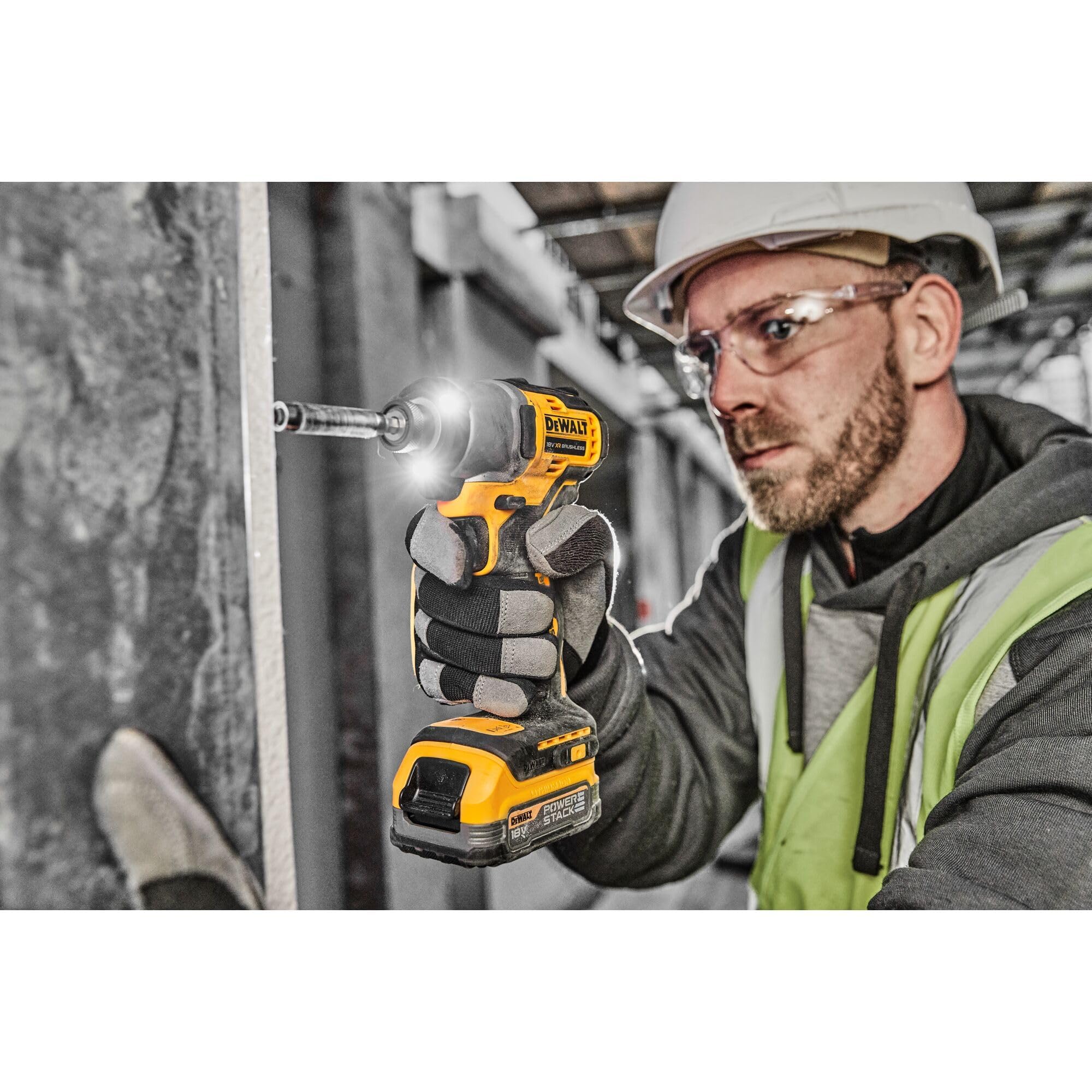 dewalt-xr-dcf840n-avvitatore-a-percussione-cordless-18v-brushless-1-4-200-nm-cor image 2