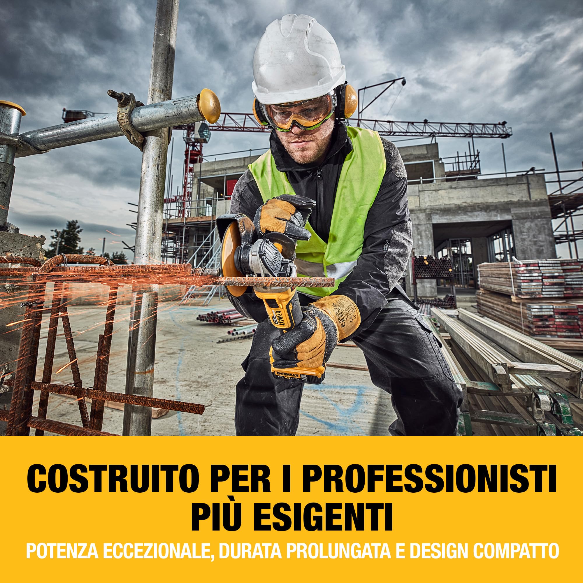 dewalt-xr-18v-kit-4-utensili-dck422p3t-qw-trapano-a-percussione-smerigliatrice-t image 3