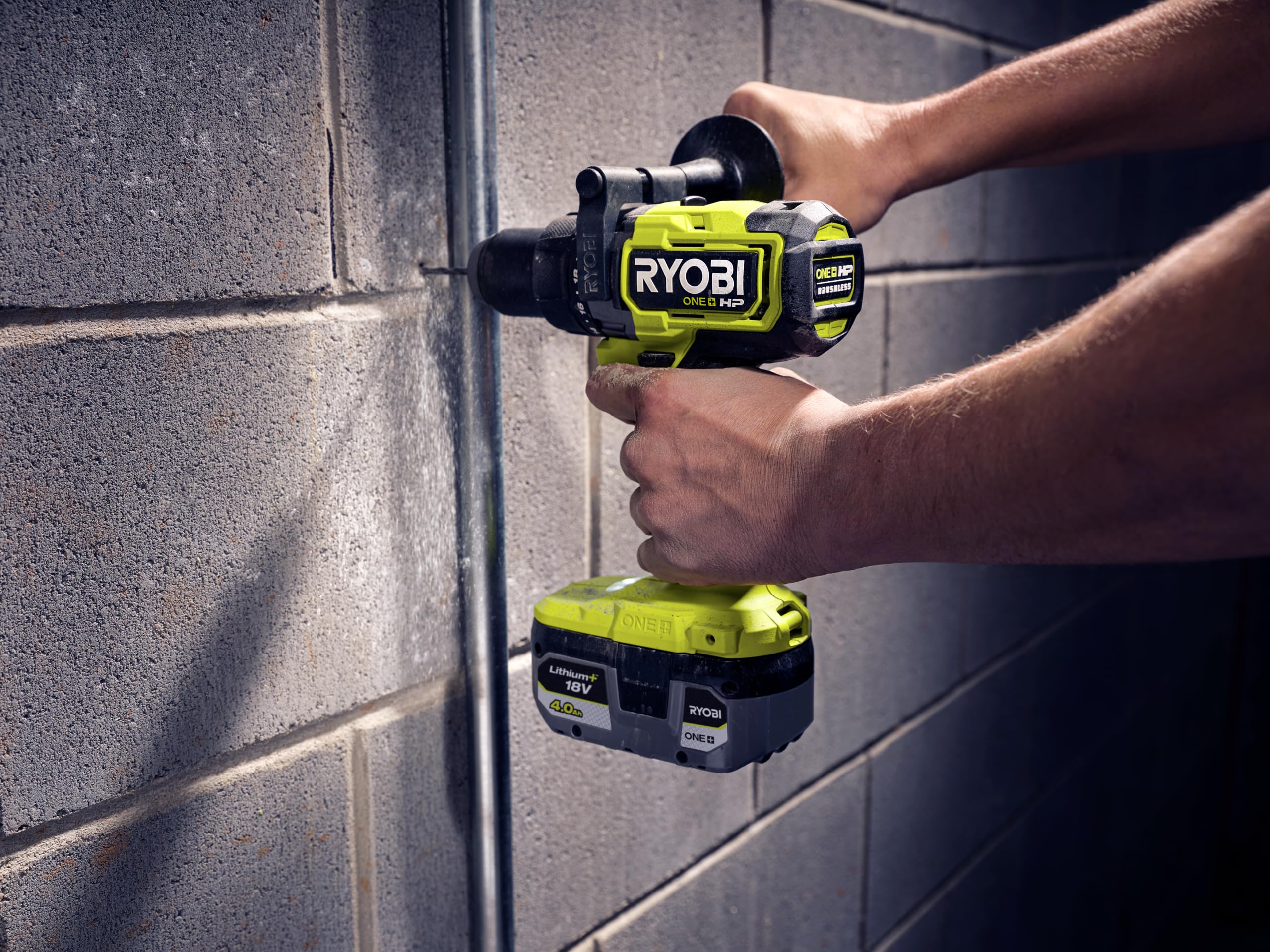 ryobi-rb1840x-batteria-al-litio-18v-one-4-0-ah-compatta-indicatore-di-carica-tec image 5