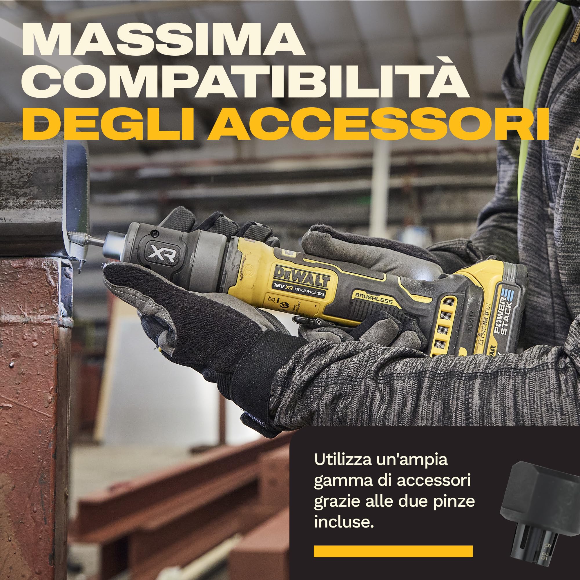 dewalt-dcg420n-xj-smerigliatrice-compatta-in-linea-brushless-18v-xr-solo-utensil image 6