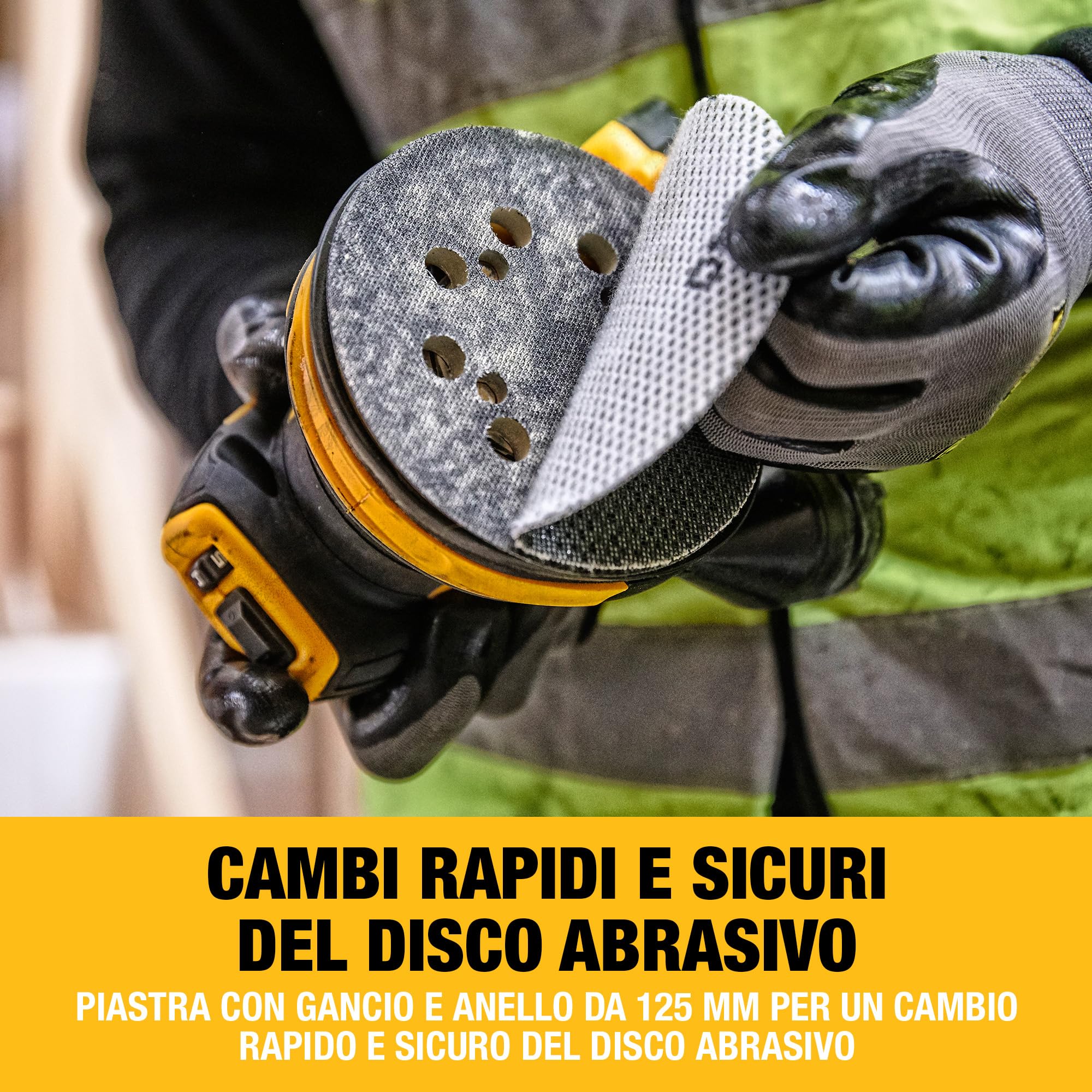 dewalt-dcw210n-xj-levigatrice-orbitale-brushless-18v-xr-125mm-solo-utensile image 6