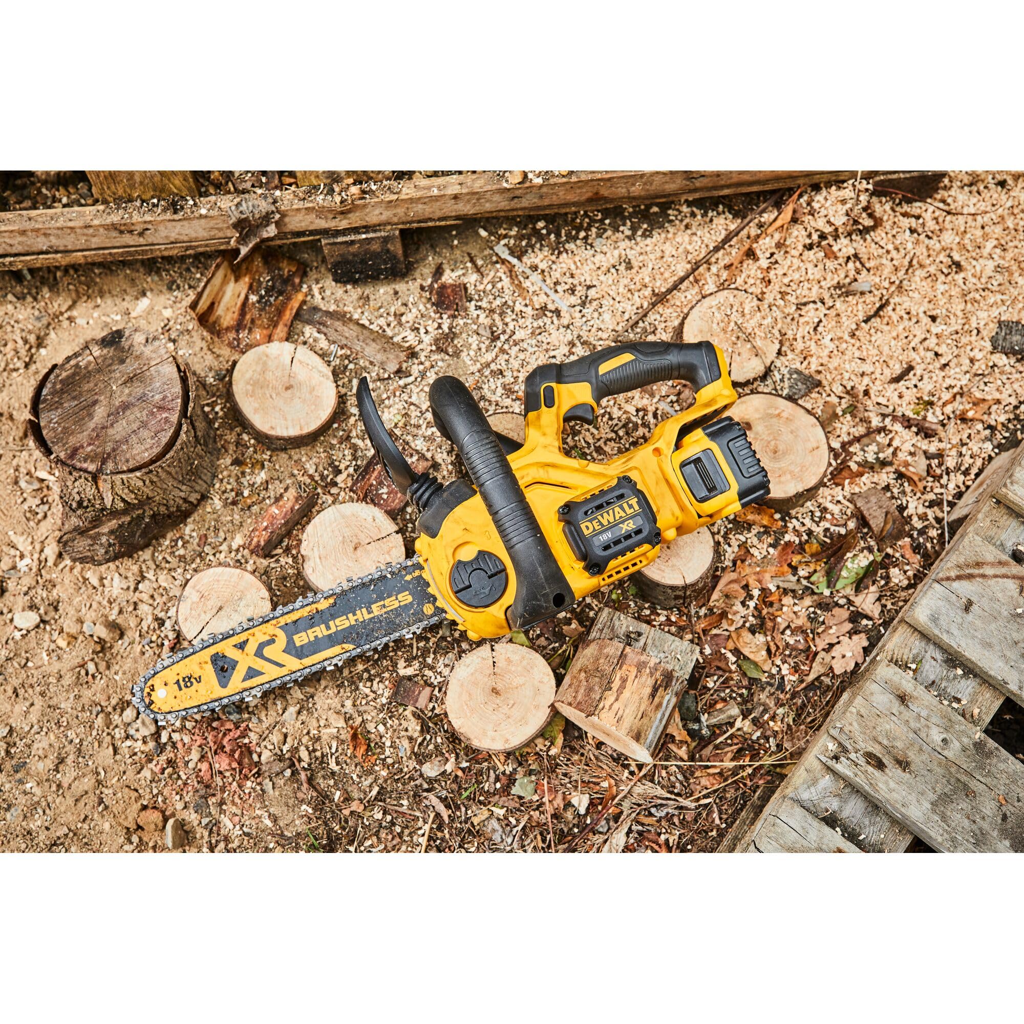 dewalt-dcm565p1-qw-elettrosega-compatta-brushless-xr-18v-con-barra-oregon-30cm-b image 8