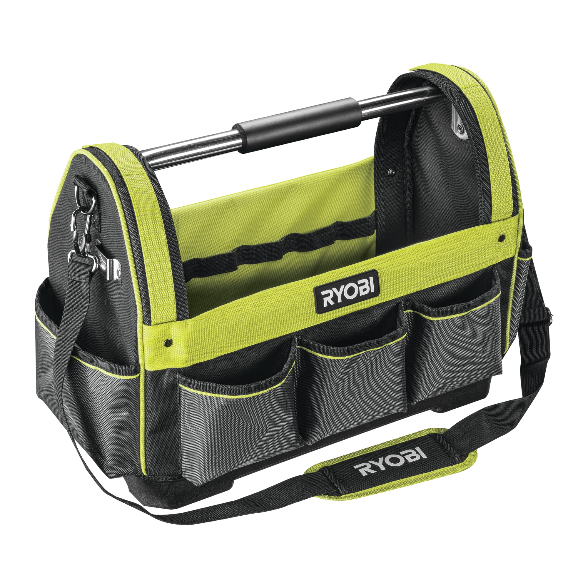 ryobi-cesto-porta-attrezzi-38l-in-poliestere-600d-con-fondo-rigido-e-12-tasche image 1